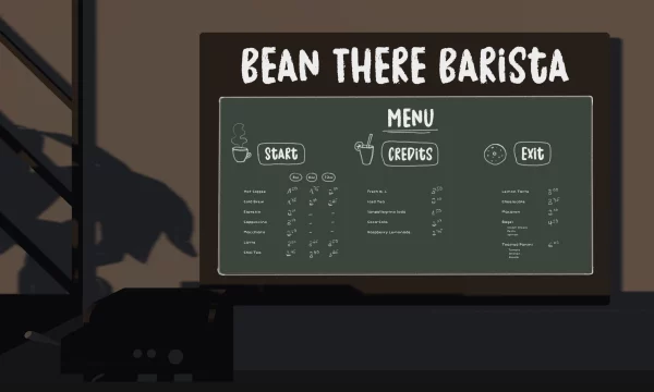 Bean There Barista - Main Menu